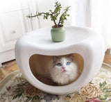 Small Plastic Bed Cave Pet Pod - Igloo White