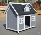 Grey Timber Pet Wooden Cabin - Large