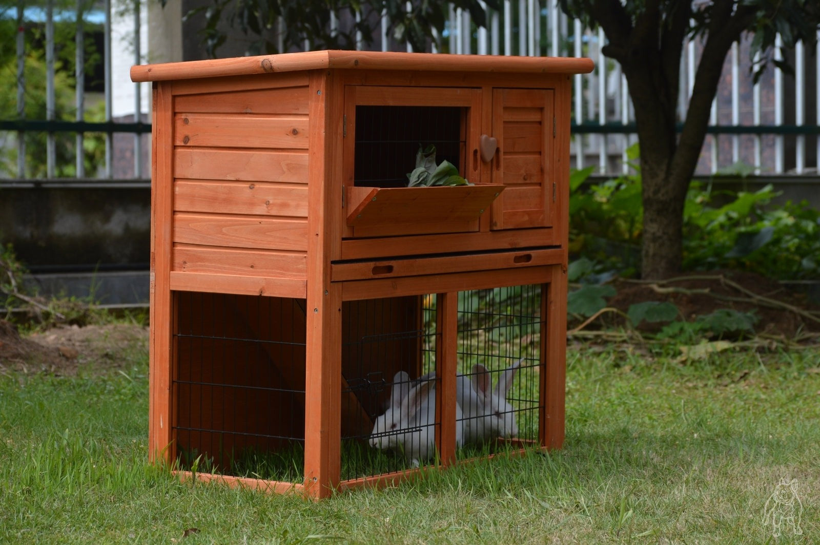 YES4PETS Double Storey Rabbit Hutch