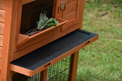 YES4PETS Double Storey Rabbit Hutch