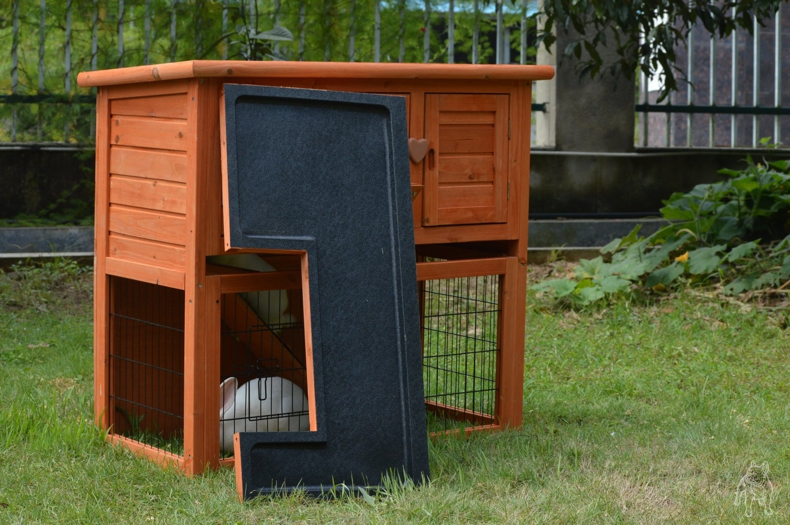 YES4PETS Double Storey Rabbit Hutch