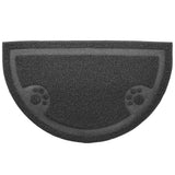 2 x Pet Food Bowl Placemat Waterproof Leakproof Rubber Feeder Floor Mat Non Slip