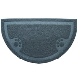 2 x Pet Food Bowl Placemat Waterproof Leakproof Rubber Feeder Floor Mat Non Slip