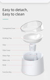 Electric Pet Water Fountain Automatic Self-Clean 1.5L