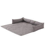 Waterproof Pet Mat for Sofa, Car & Bed- Grey