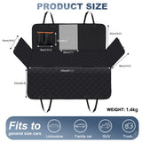 Pet Car Seat Cover with Side Flaps