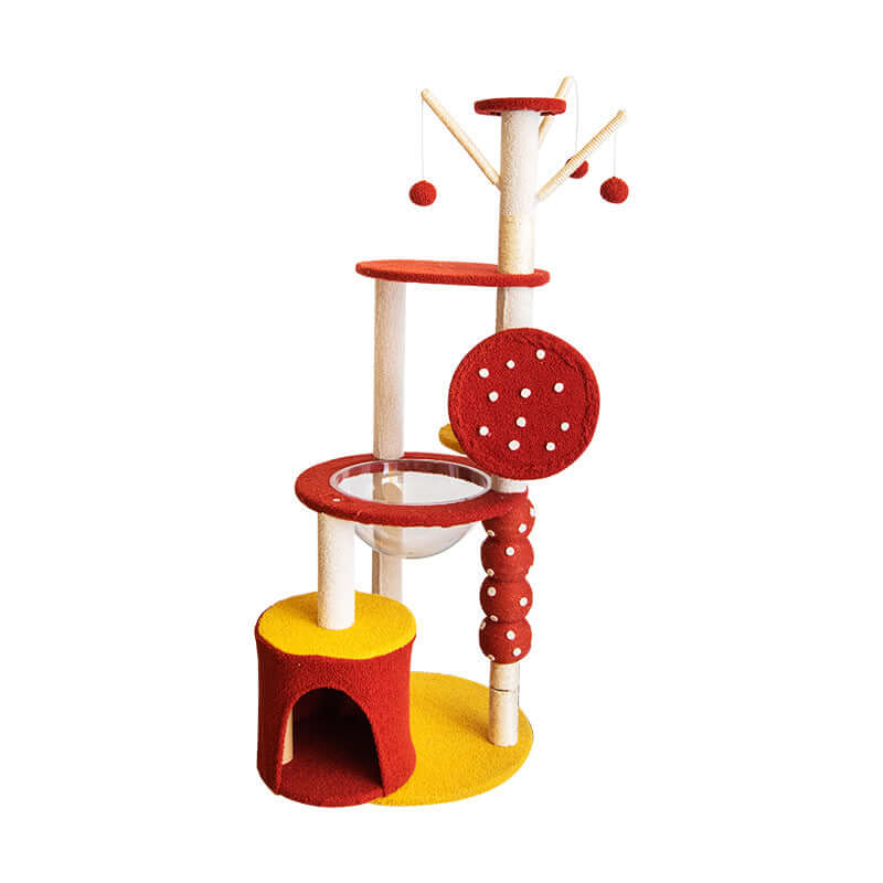 Cat Tree with Candied Hawthorn Theme