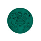 Green Silicone Slow Feeder Bowl for Dogs