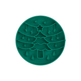 Green Silicone Slow Feeder Bowl for Dogs