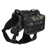Dog Tactical Backpack Harness