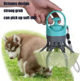 Blue Portable Dog Poop Scooper