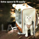 Grey Large Capacity Breathable Foldable Pet Trolley