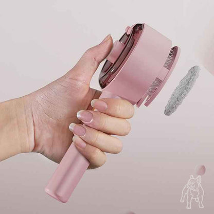 Pet Grooming Spray and Massage Brush | One-Click Hair Removal Comb for Cats & Dogs | UV Sterilization for Mites Control
