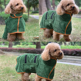 Pet Quick-Dry Bathrobe – Absorbent Towel Robe