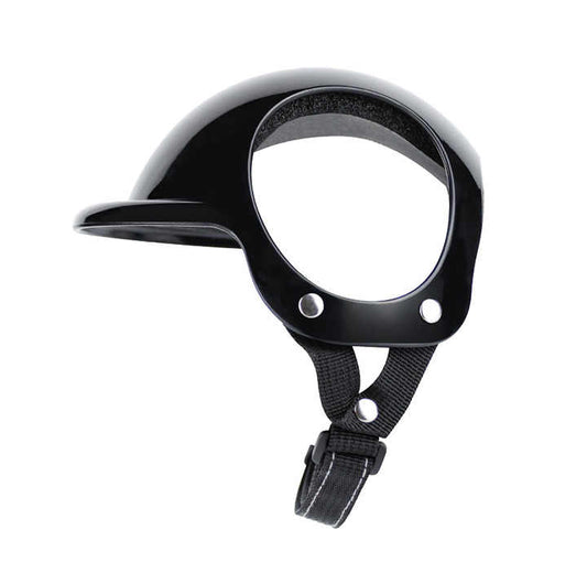 Black Pet Safety Helmet – Size Small