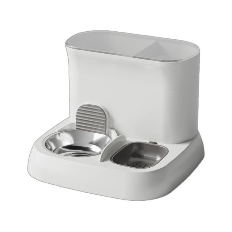 Pet automatic feeding water dispenser