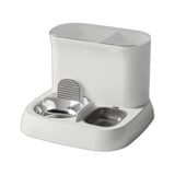 Pet automatic feeding water dispenser